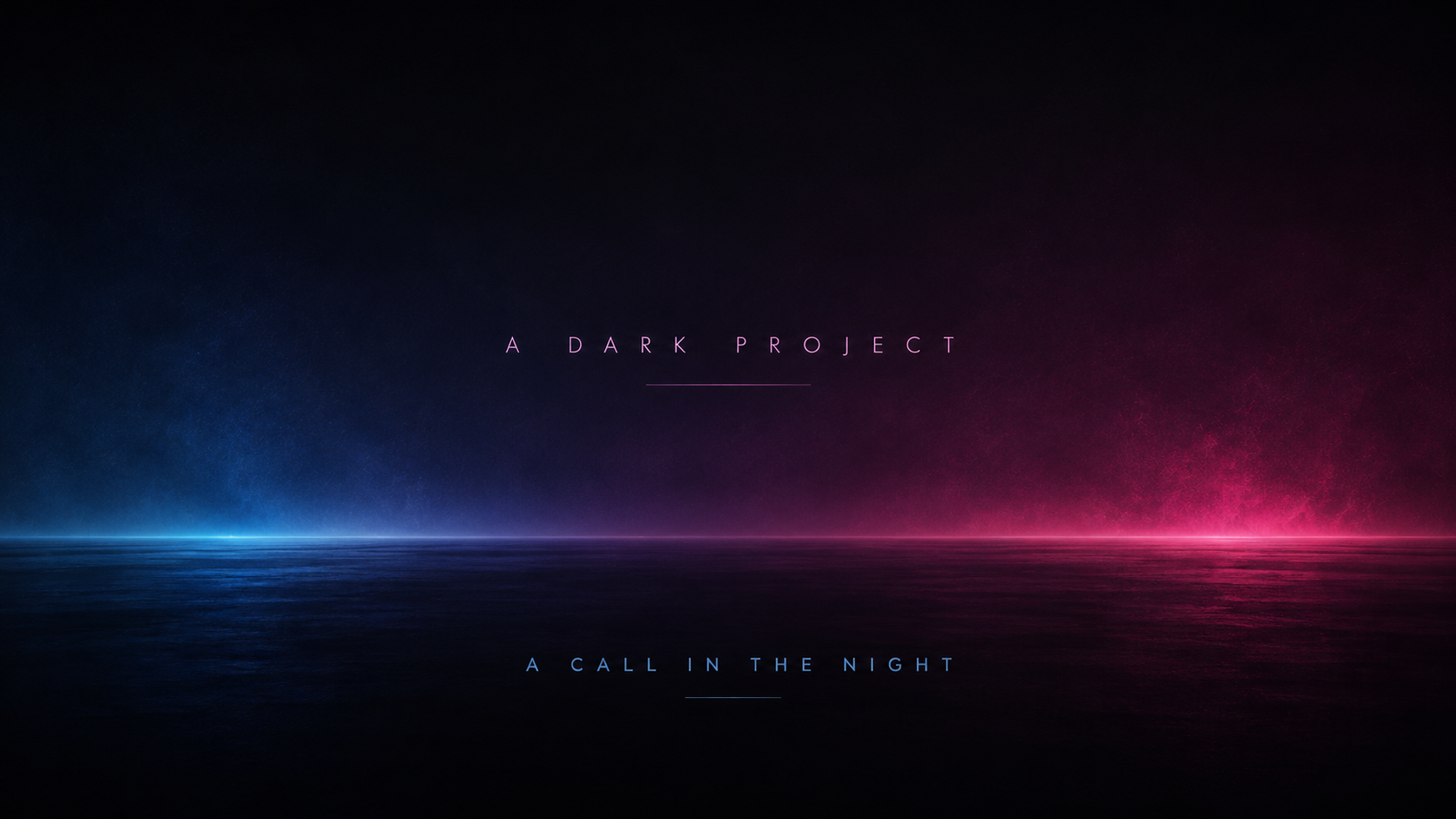 A DARK PROJECT desktop wallpaper preview