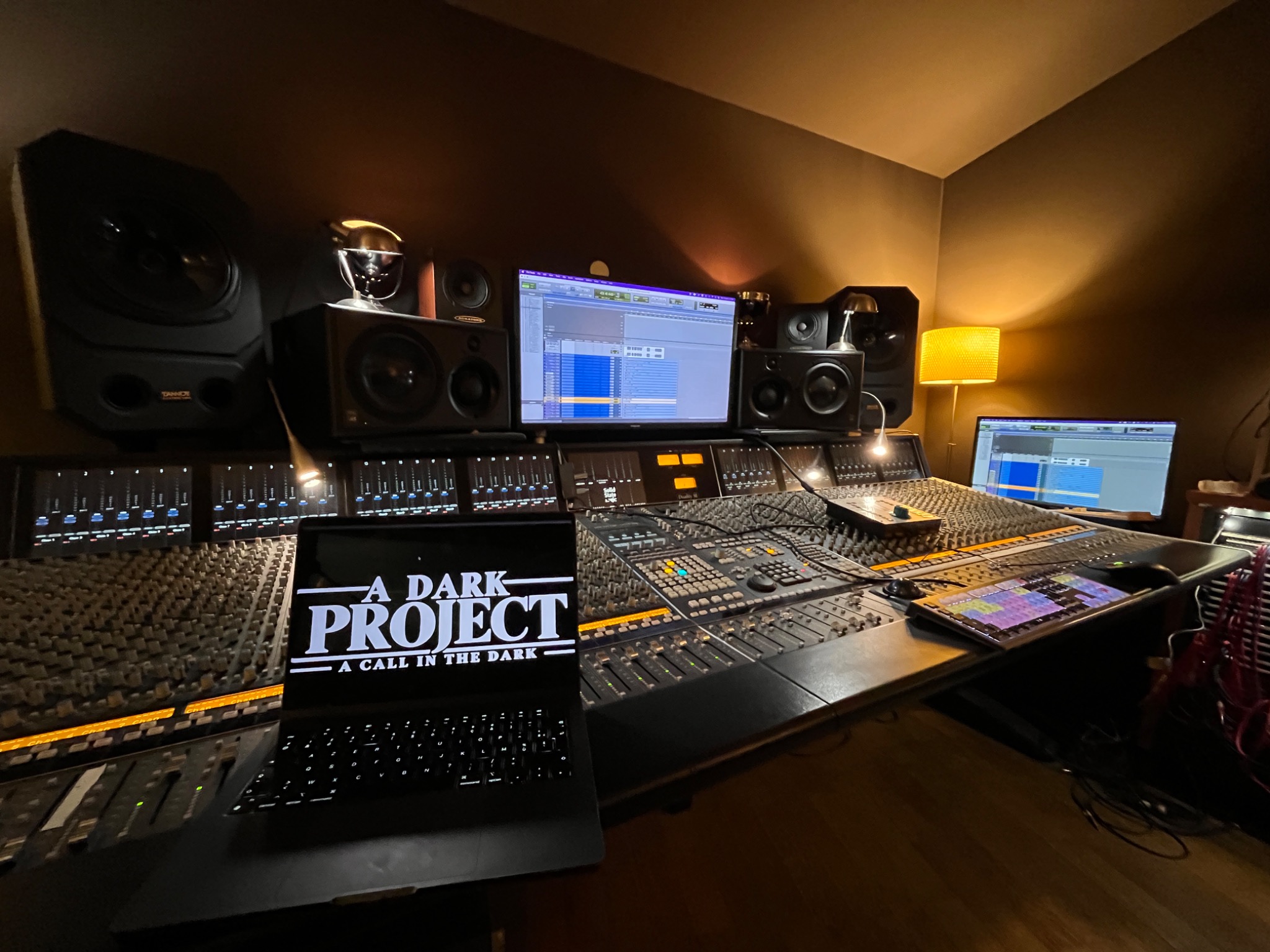 A DARK PROJECT in the studio during a decisive production meeting